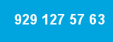929 127 57 63